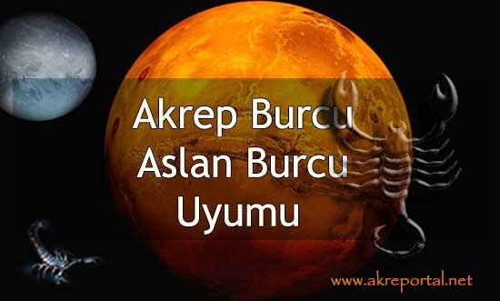 Akrep Burcu Aslan Burcu Uyumu