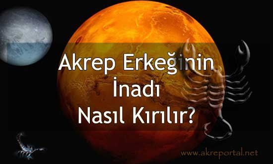 Akrep Erkeğinin inadı Nasıl Kırılır?