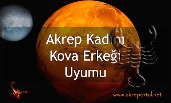 Akrep Kadını Kova Erkeği Uyumu